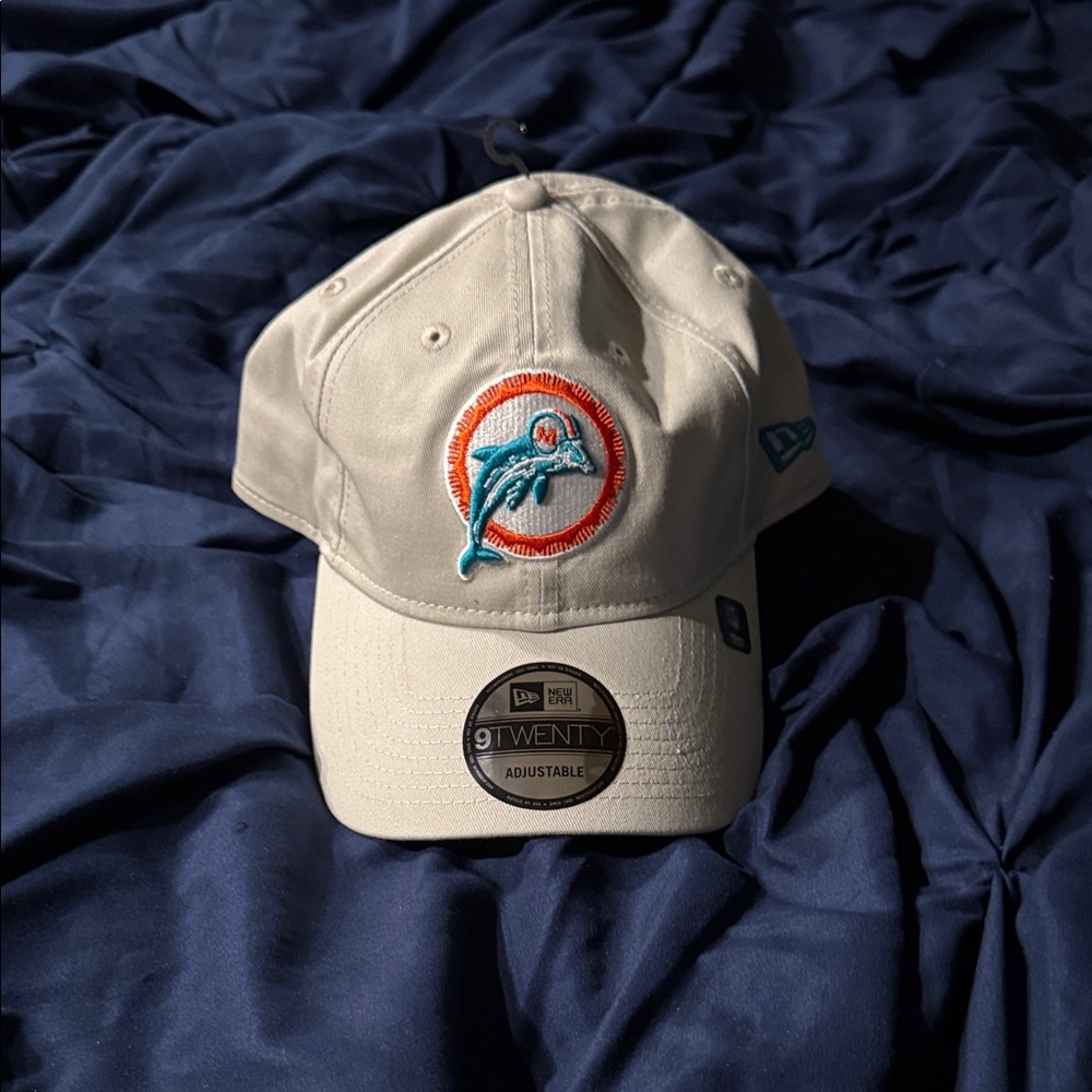 New Era White and Blue Cap